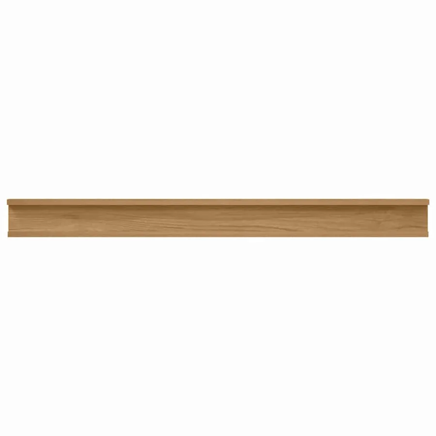 Étagère Murale Montage mural 4 pcs Marron 100 x 9 x 3 cm - 8