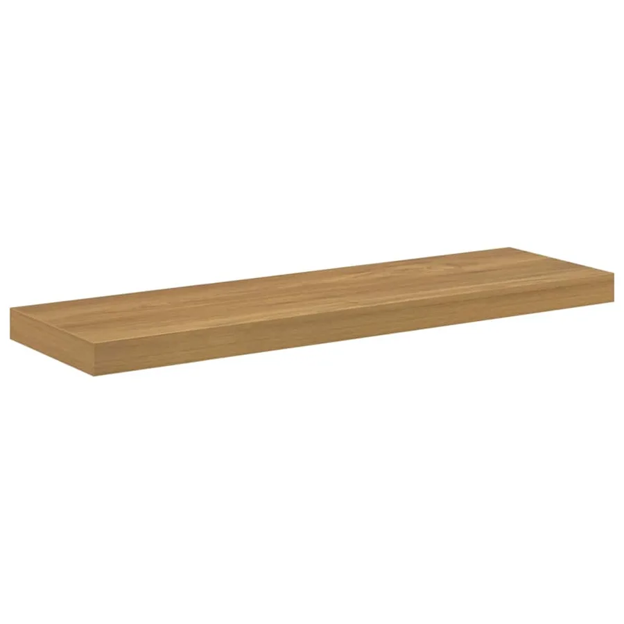 Étagère Murale 2 pcs Marron 90 x 23,5 x 4 cm Bois d'ingénierie - 6