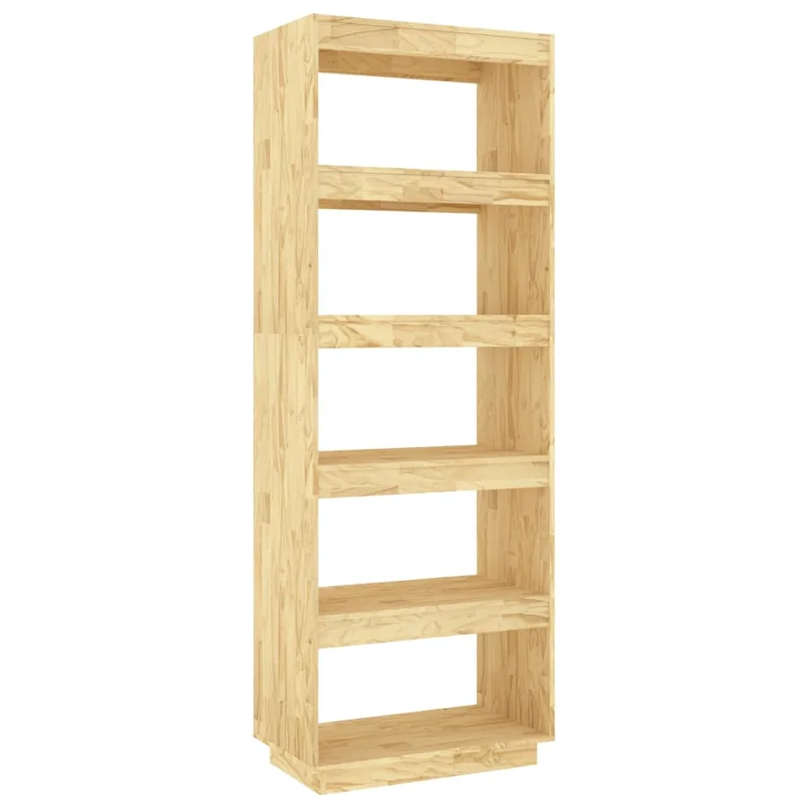 Bibliothèque/Séparateur de pièce 60x35x167 cm pin massif - 2