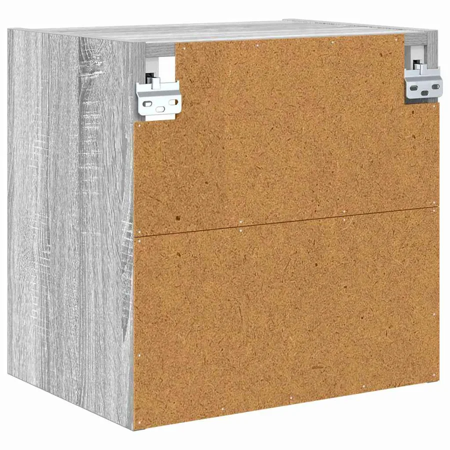 Armoire suspendue avec stockage Gris Sonoma 40 x 29,5 x 40 cm - 7