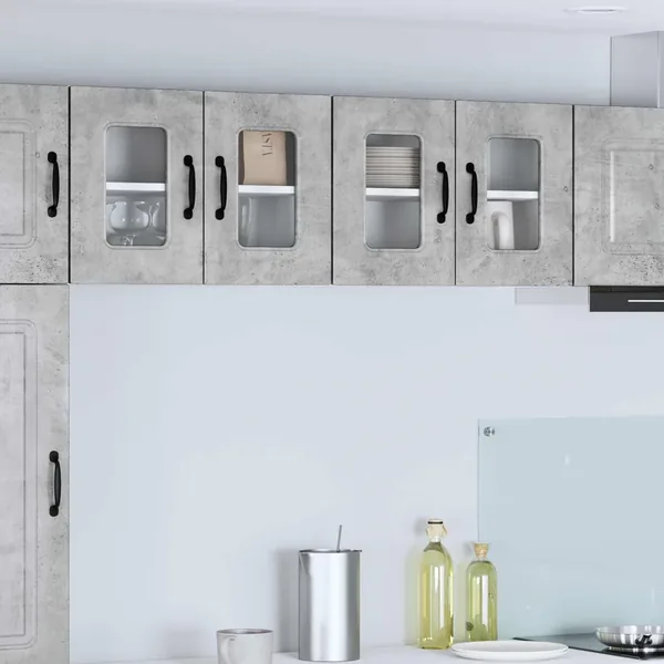 Panneau de lave-vaisselle Kalmar Gris béton 60 x 31 x 40 cm