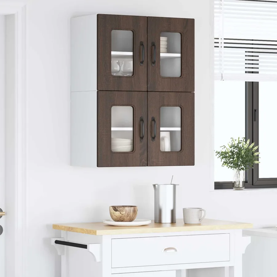 Panneau de lave-vaisselle Kalmar 2 pcs Chêne brun - 4