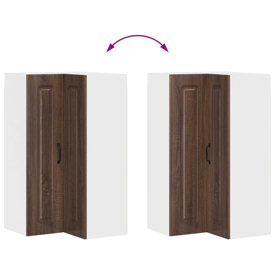 Panneau de lave-vaisselle Kalmar Chêne brun 57 x 57 x 100 cm - 8