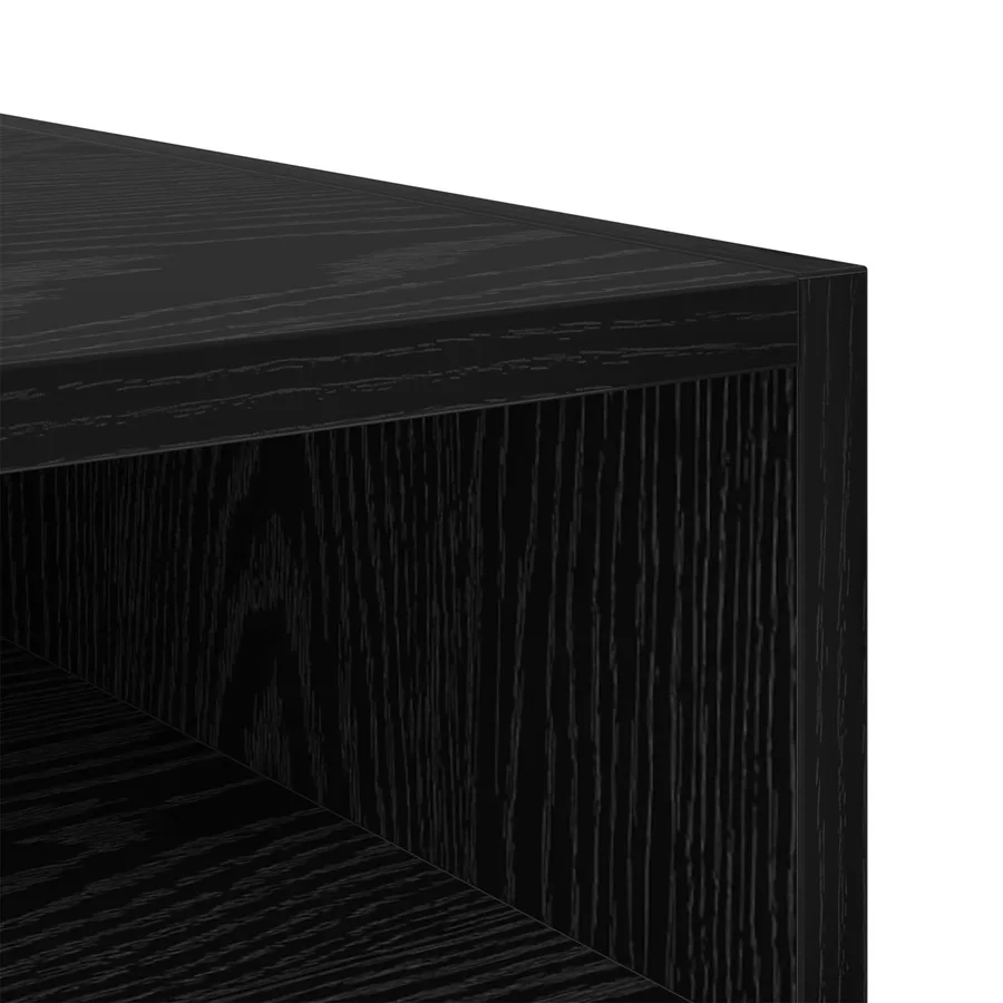 Table de chevet 2 pcs Chêne noir 40 x 40 x 50 cm - 8