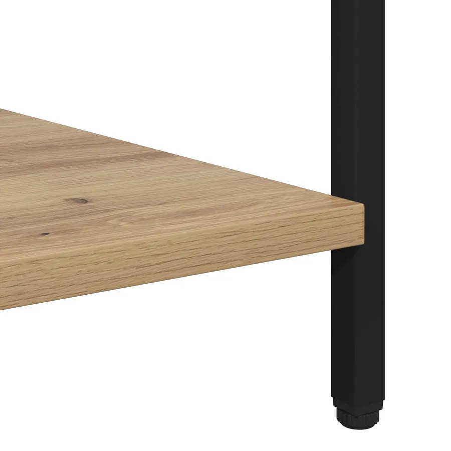 Table de chevet 2 pc Chêne artisanal 40 x 40 x 50 cm - 10