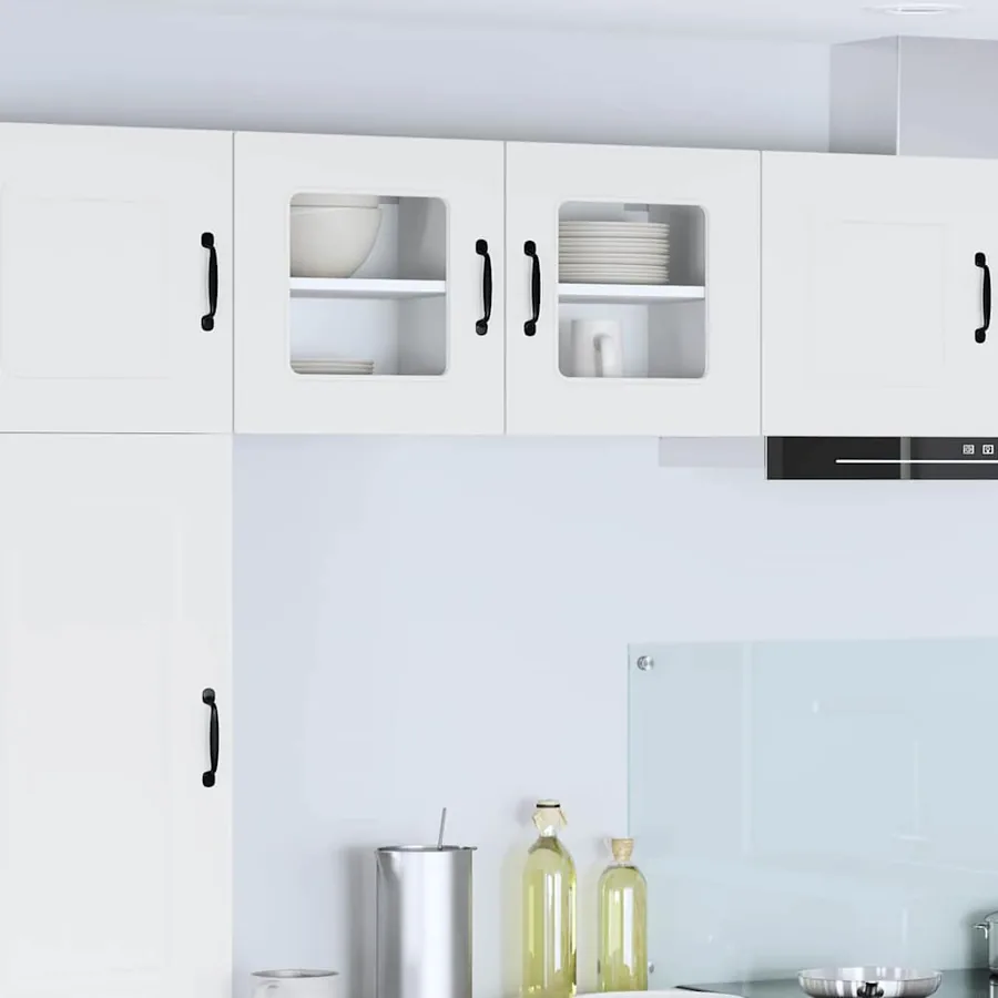 Panneau de lave-vaisselle Kalmar 2 pcs Blanc 40 x 31 x 40 cm