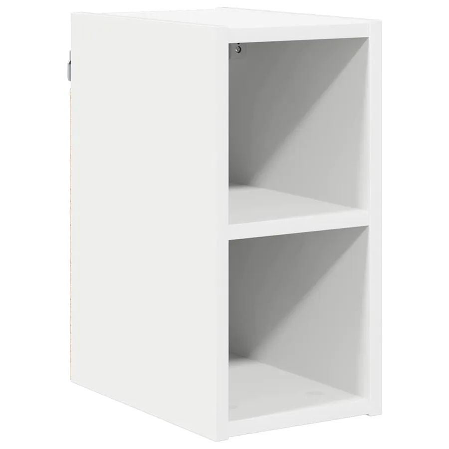 Armoire suspendue Blanc 20 x 29,5 x 40 cm Bois d'ingénierie - 2