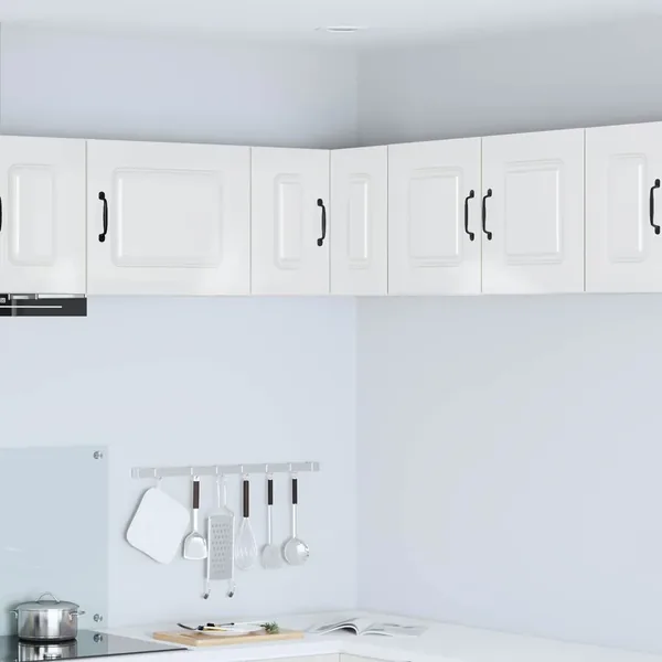 Panneau de lave-vaisselle Kalmar Blanc brillant 57 x 57 x 40 cm