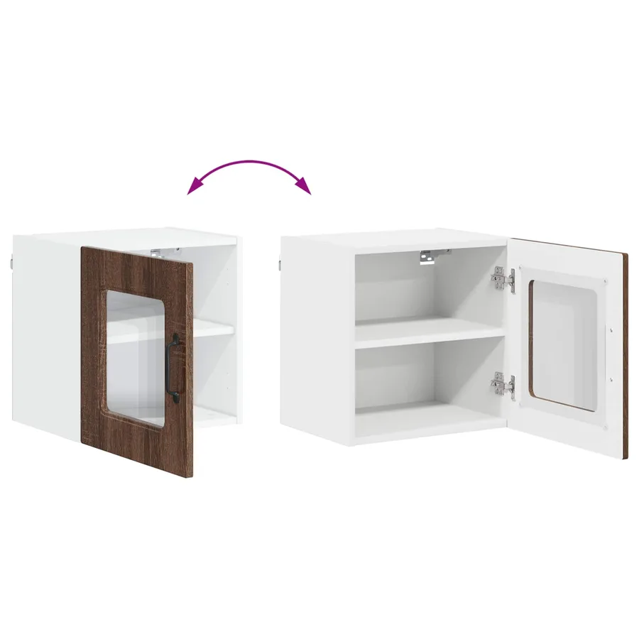 Panneau de lave-vaisselle Kalmar 2 pcs Chêne brun - 12