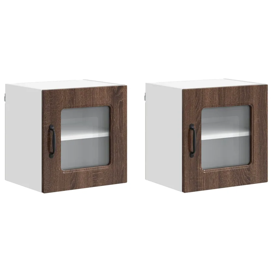 Panneau de lave-vaisselle Kalmar 2 pcs Chêne brun - 2