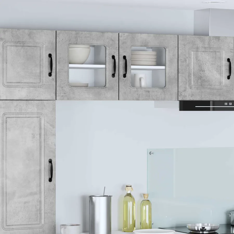 Panneau de lave-vaisselle Kalmar Gris béton 40 x 31 x 40 cm