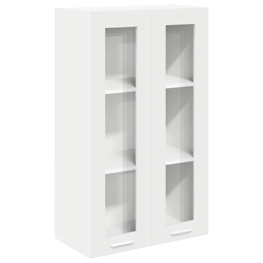 Armoire suspendue Blanc 60 x 31 x 100 cm Bois d'ingénierie - 2