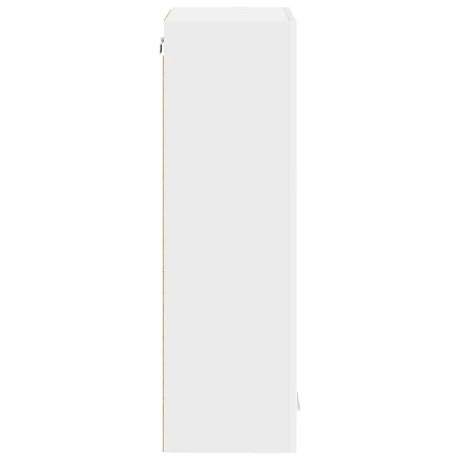 Armoire suspendue Blanc 60 x 31 x 100 cm Bois d'ingénierie - 7