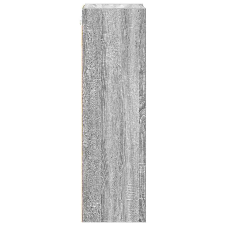 Armoire suspendue avec stockage Gris Sonoma 30 x 29,5 x 100 cm - 6