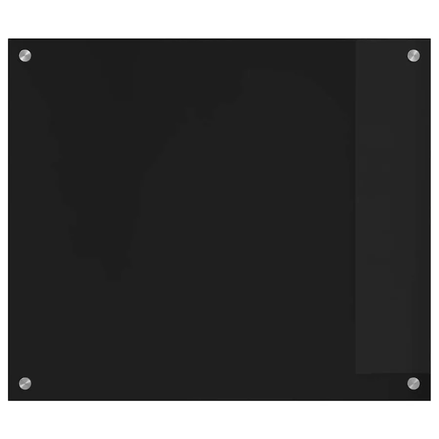 Crédence de cuisine Noir 70 x 60 cm verre trempé - 4