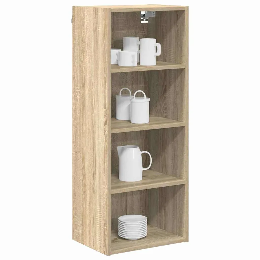 Armoire suspendue avec stockage Chêne Sonoma 40 x 29,5 x 100 cm - 3