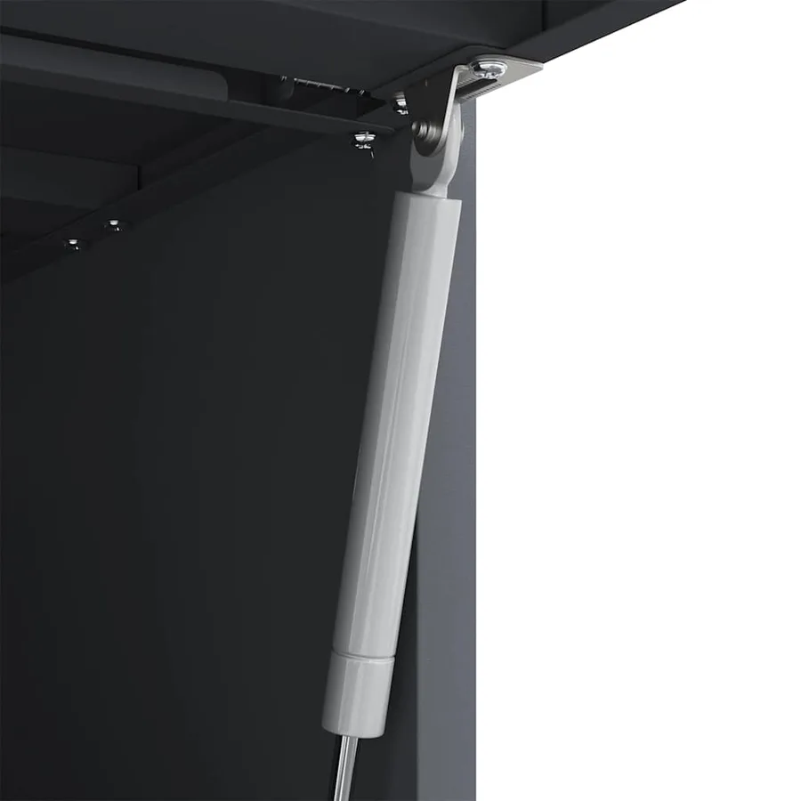 Armoire murale pour garage Anthracite 60 x 40 x 53 cm - 10