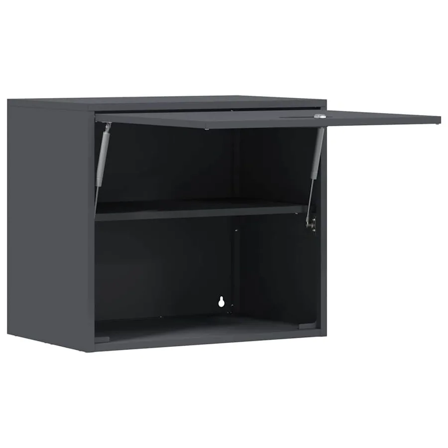 Armoire murale pour garage Anthracite 60 x 40 x 53 cm - 5