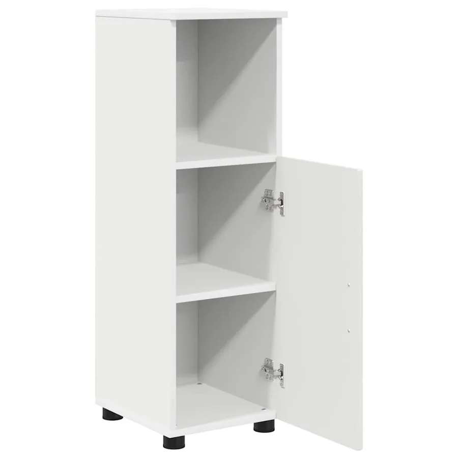 Ensemble de mobilier de salle de bain Montage mural 3 pcs Blanc - 6