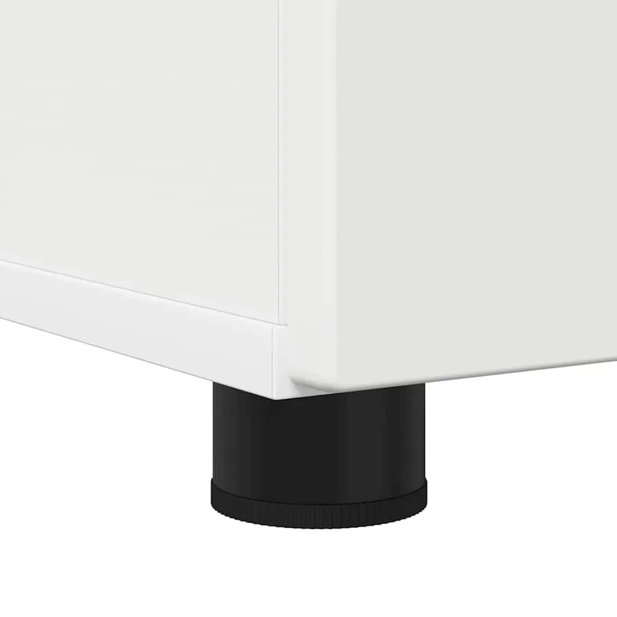 Ensemble de mobilier de salle de bain Montage mural 3 pcs Blanc - 9
