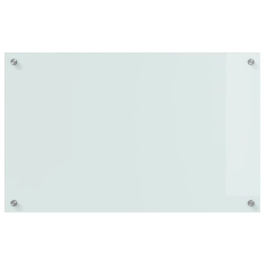 Crédence de cuisine 2 pcs Blanc 80 x 50 cm verre trempé - 4