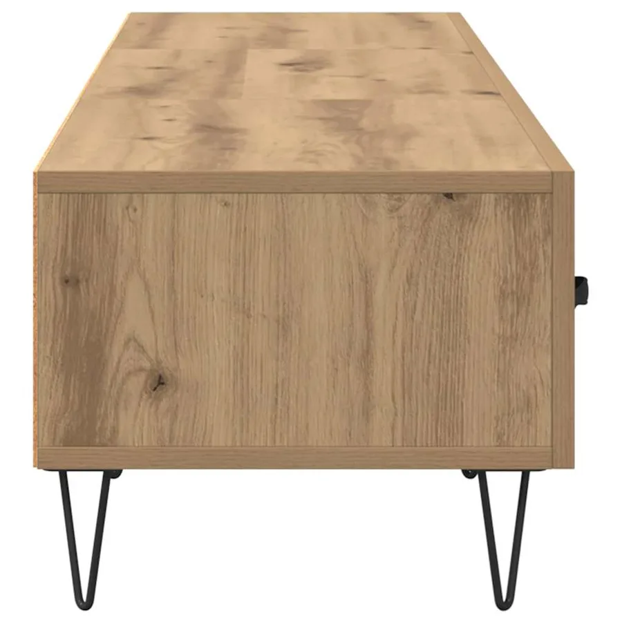 Meuble TV 150 x 36 x 30 cm chêne artisanal Bois d'ingénierie - 7