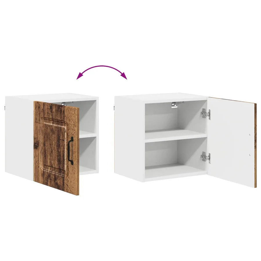 Panneau de lave-vaisselle Kalmar Bois ancien 40 x 31 x 40 cm - 11