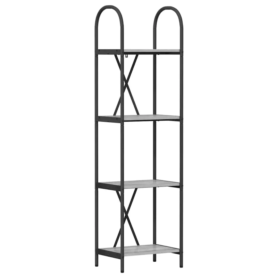 Étagère Gris Sonoma 40 x 30 x 146 cm Bois d'ingénierie - 2