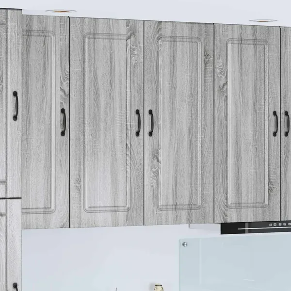 Panneau de lave-vaisselle Kalmar Gris Sonoma 80 x 31 x 100 cm
