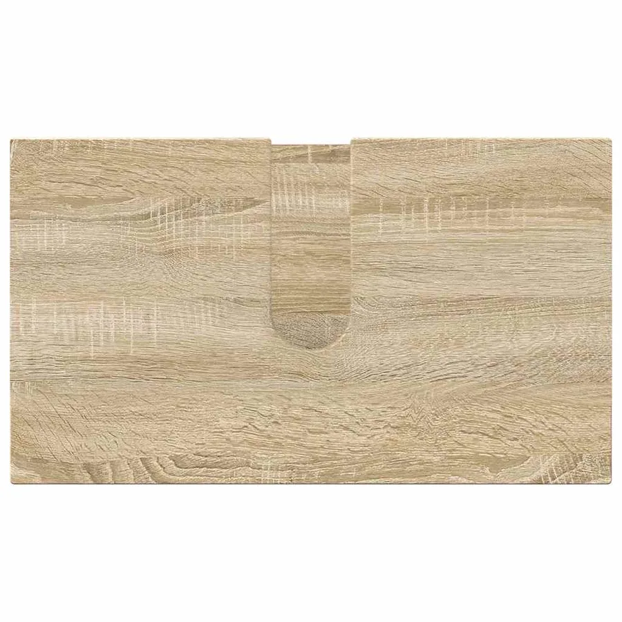 Ensemble de mobilier de salle de bain 5 pcs Chêne Sonoma - 10