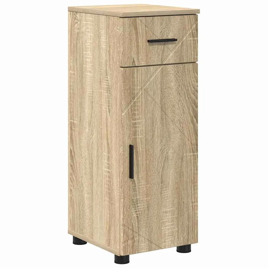 Ensemble de mobilier de salle de bain 5 pcs Chêne Sonoma - 7