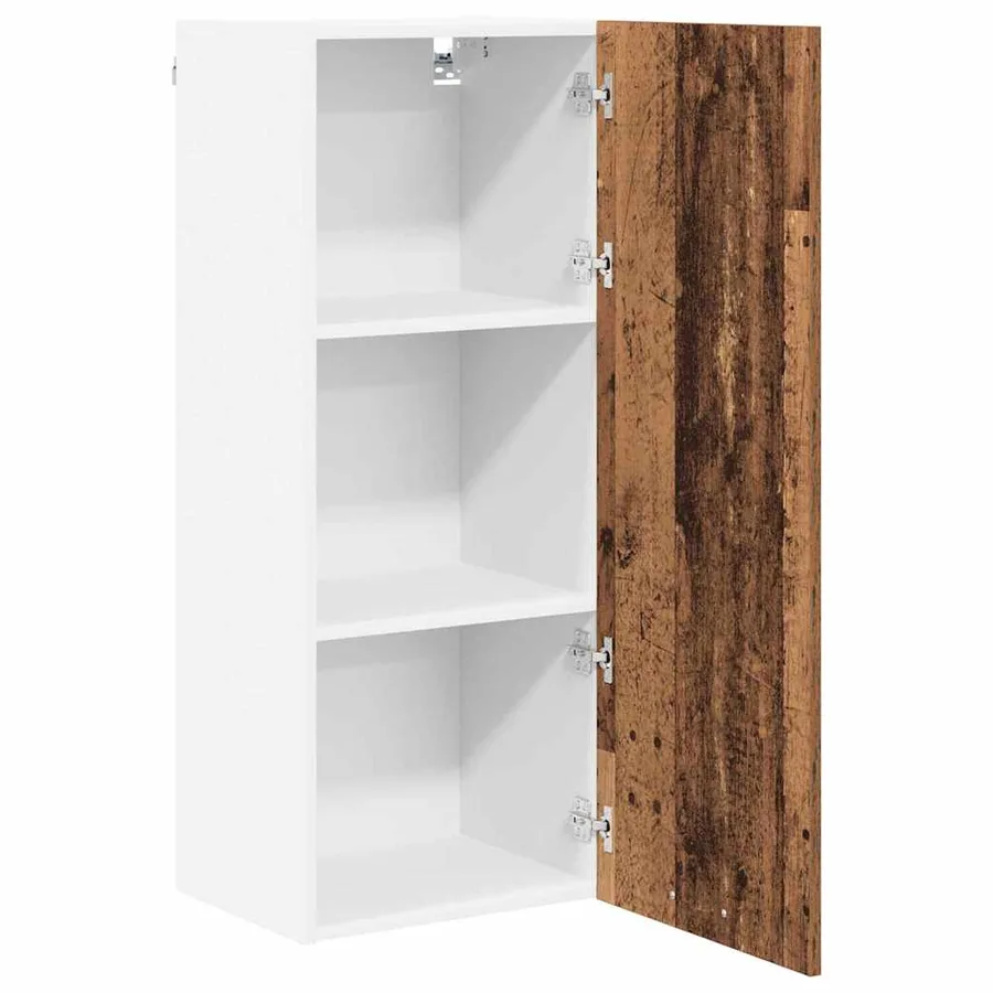 Armoire suspendue avec stockage Bois ancien 40 x 31 x 100 cm - 5