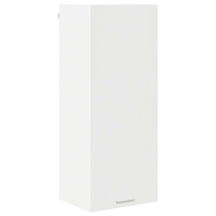 Armoire suspendue Blanc 40 x 31 x 100 cm Bois d'ingénierie - 2