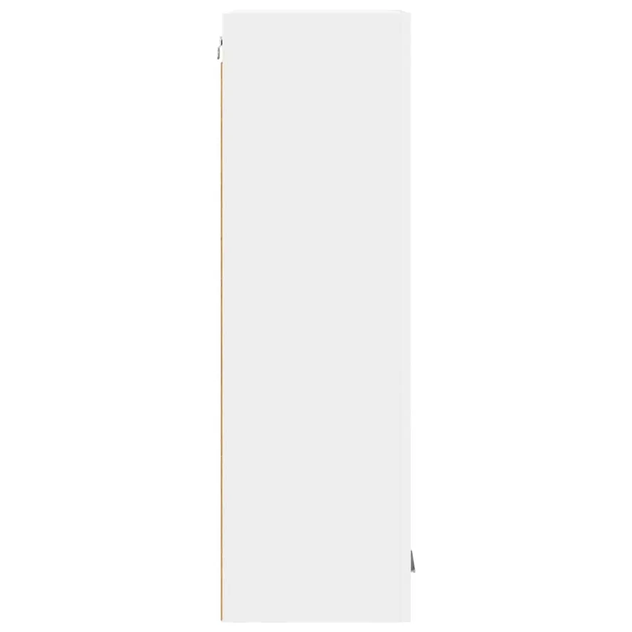 Armoire suspendue Blanc 40 x 31 x 100 cm Bois d'ingénierie - 7