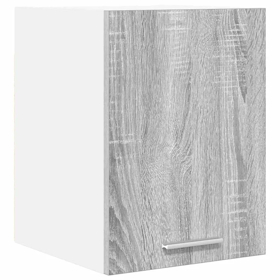 Armoire suspendue Gris Sonoma et Blanc 30 x 31 x 40 cm - 2