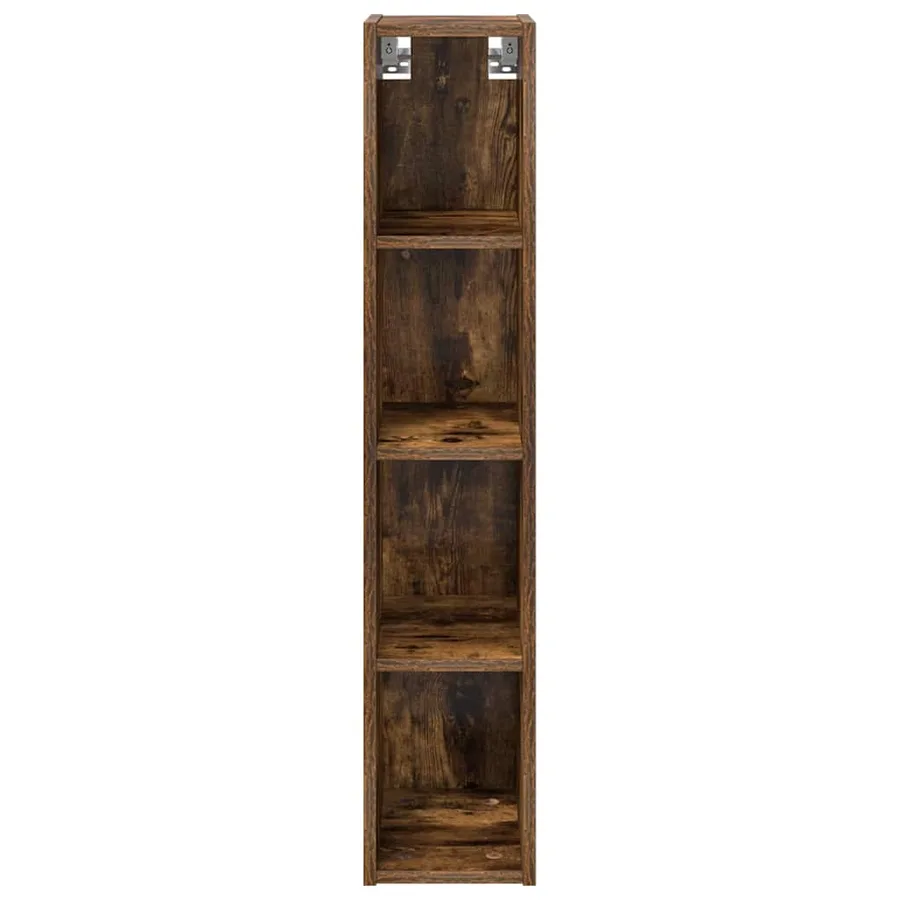 Armoire suspendue avec stockage Chêne fumé 20 x 29,5 x 100 cm - 5