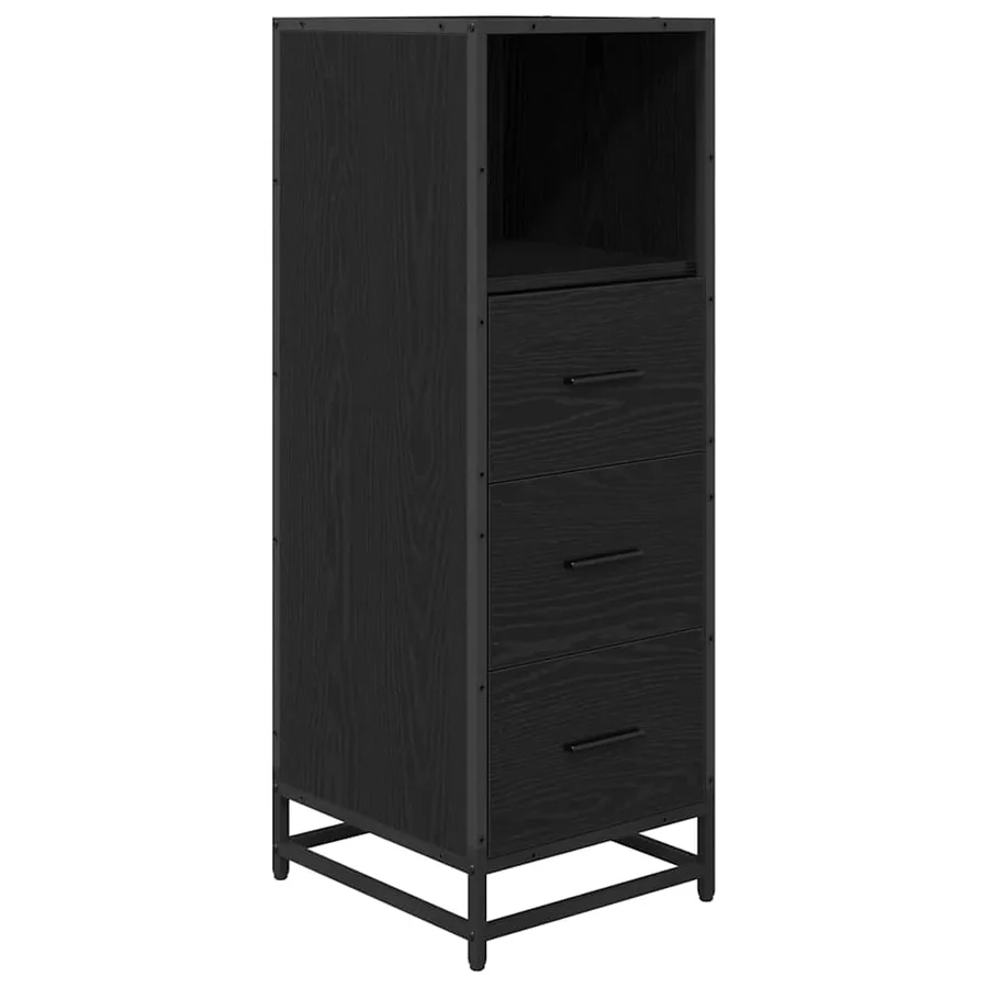 Ensemble de mobilier de salle de bain 4 pcs Chêne noir - 7