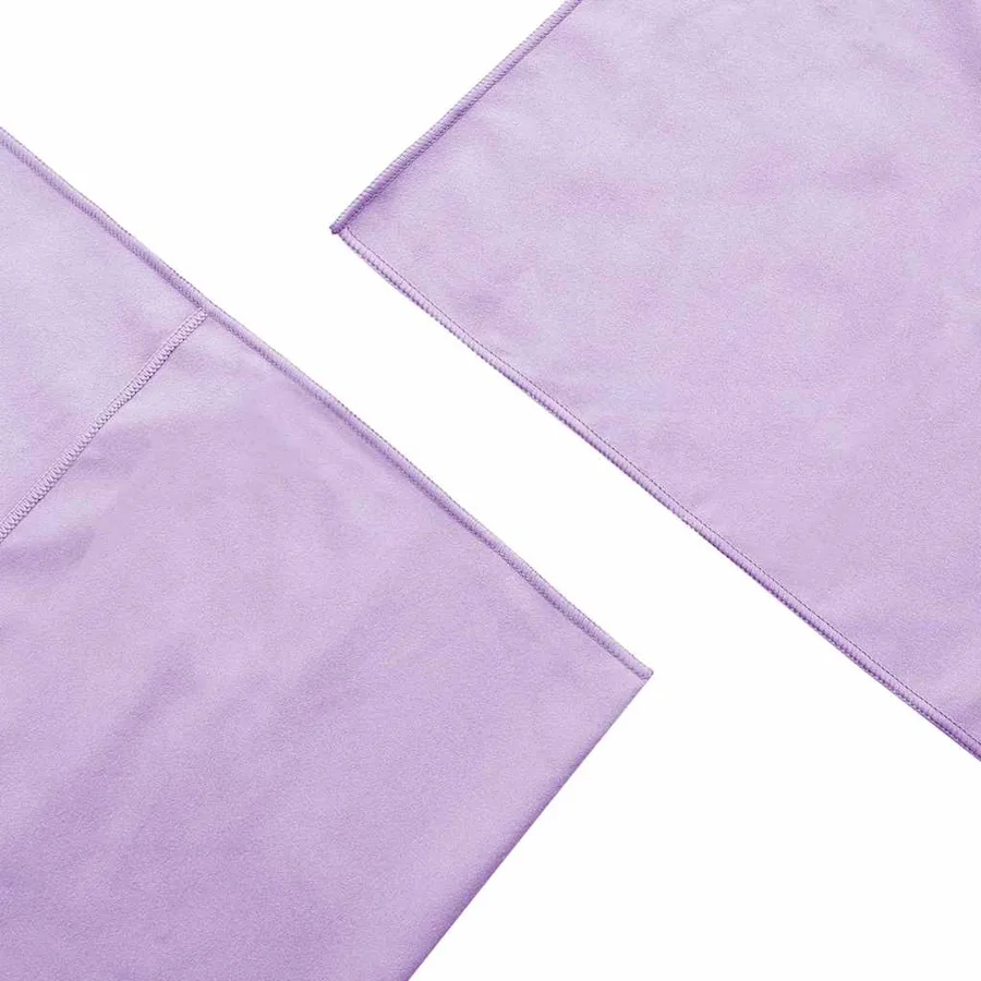Serviettes de chaise d'extérieur 2 pcs Violet 130 x 60 cm - 6