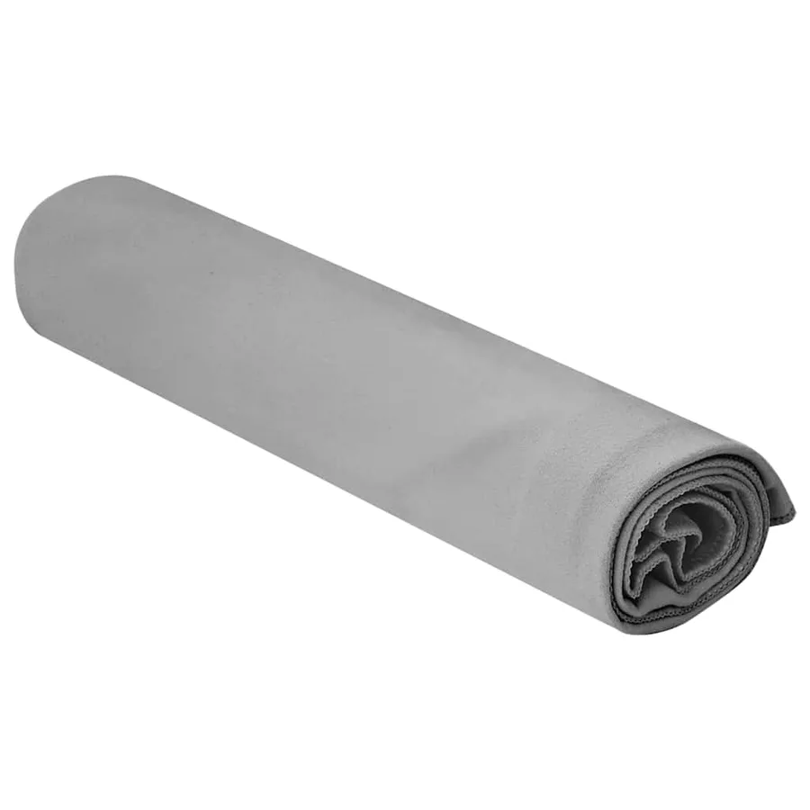 Serviettes de sport 2 pcs Gris foncé 100 x 50 cm - 2
