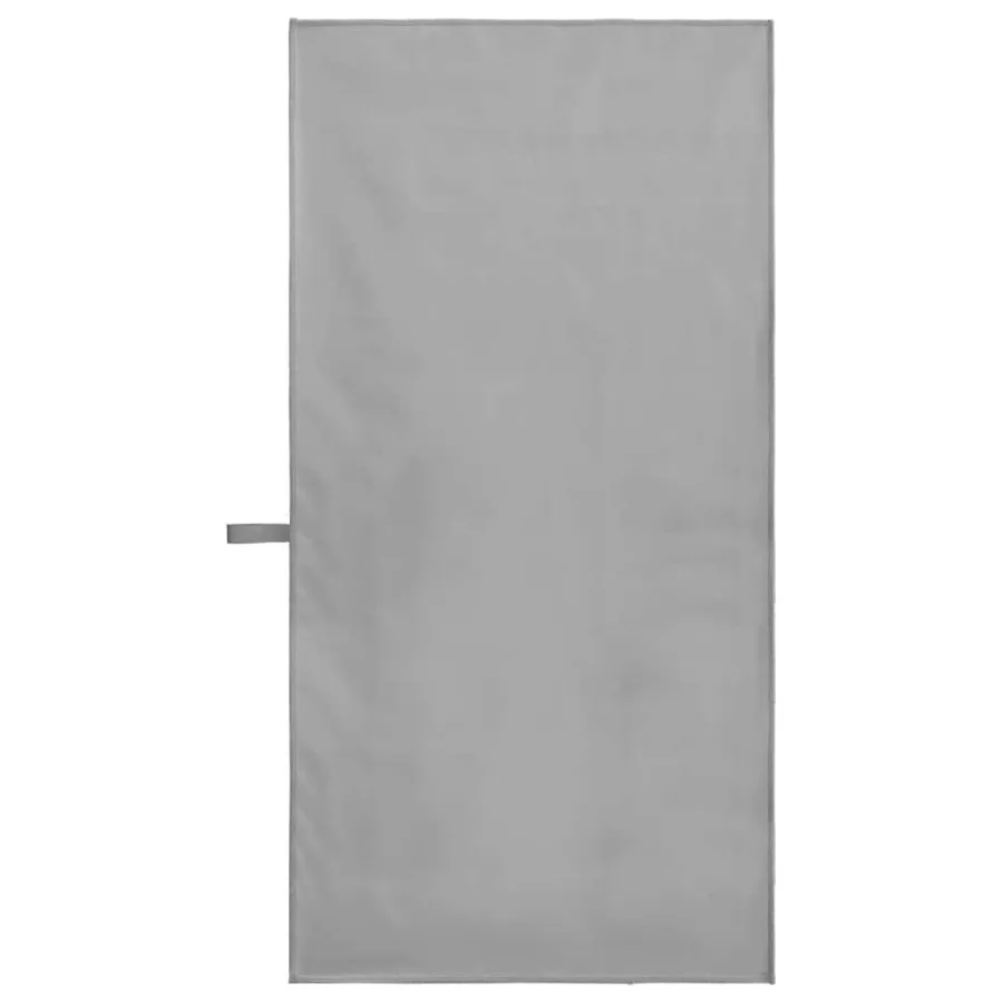 Serviettes de sport 2 pcs Gris foncé 100 x 50 cm - 4
