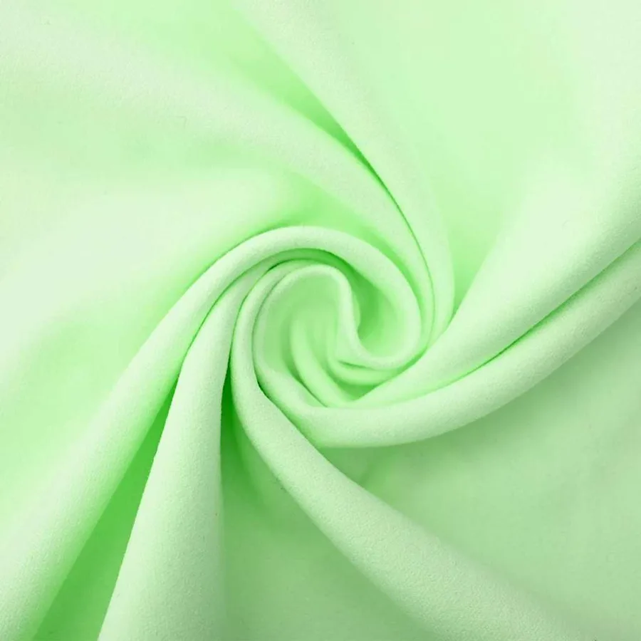 Set de serviettes de sport 2 pcs Vert tissu - 7