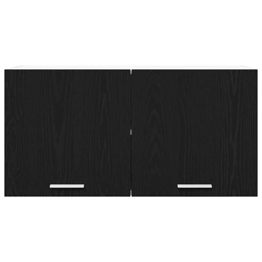 Armoire suspendue Chêne noir 80 x 31 x 40 cm Bois d'ingénierie - 6