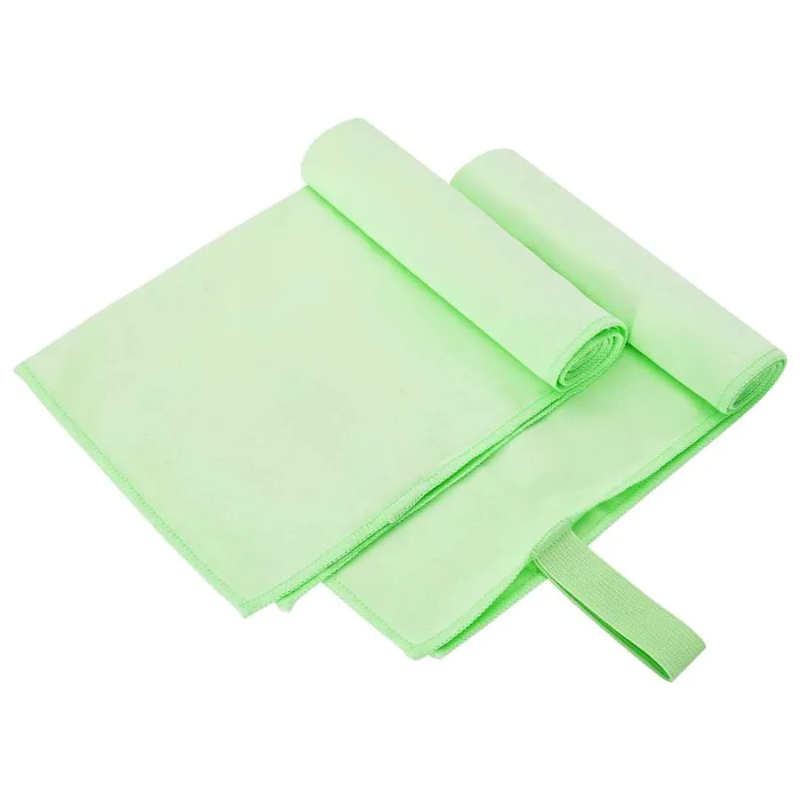 Serviettes de sport 2 pcs Vert 50 x 30 cm