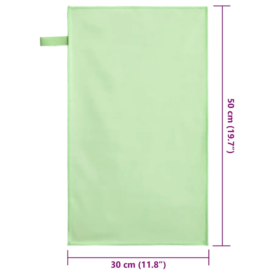 Serviettes de sport 2 pcs Vert 50 x 30 cm - 8