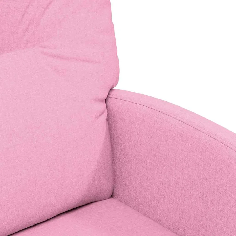 Chaises de Salle à Manger avec Roues 2 pcs Rose 57 x 67 x 95 cm - 7