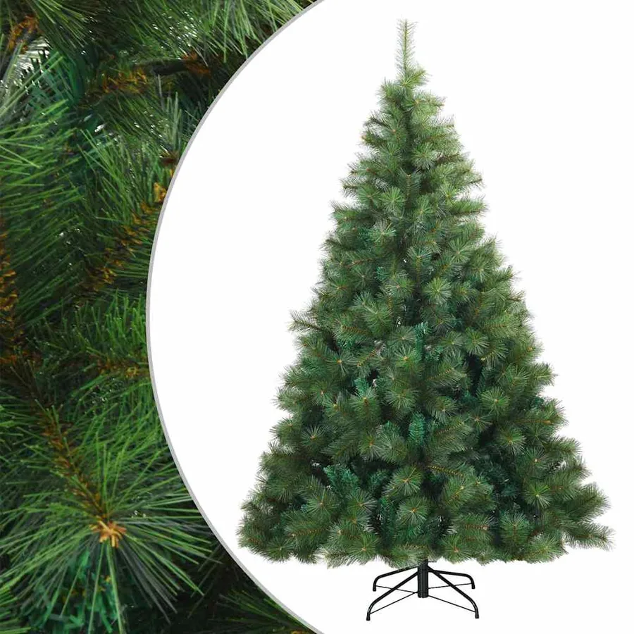 Sapin de Noël Artificiel à Branches Articulées Vert 210 cm - 2