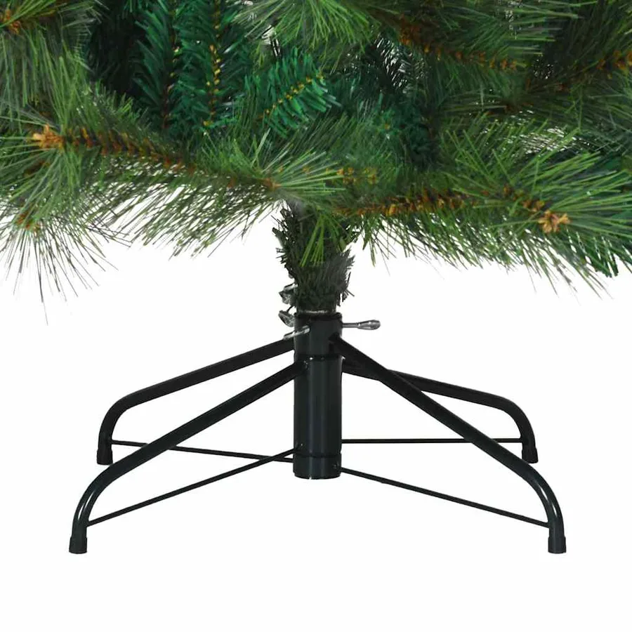 Sapin de Noël Artificiel à Branches Articulées Vert 210 cm - 6