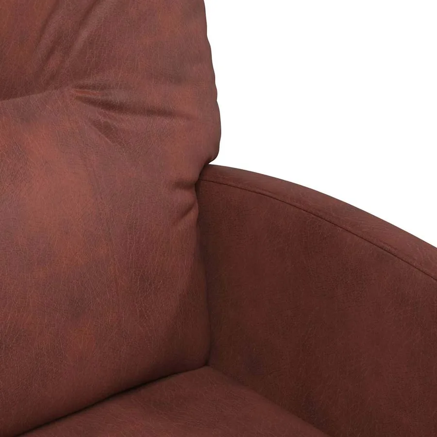 Chaises de Salle à Manger avec Roues 2 pcs Marron brillant - 7