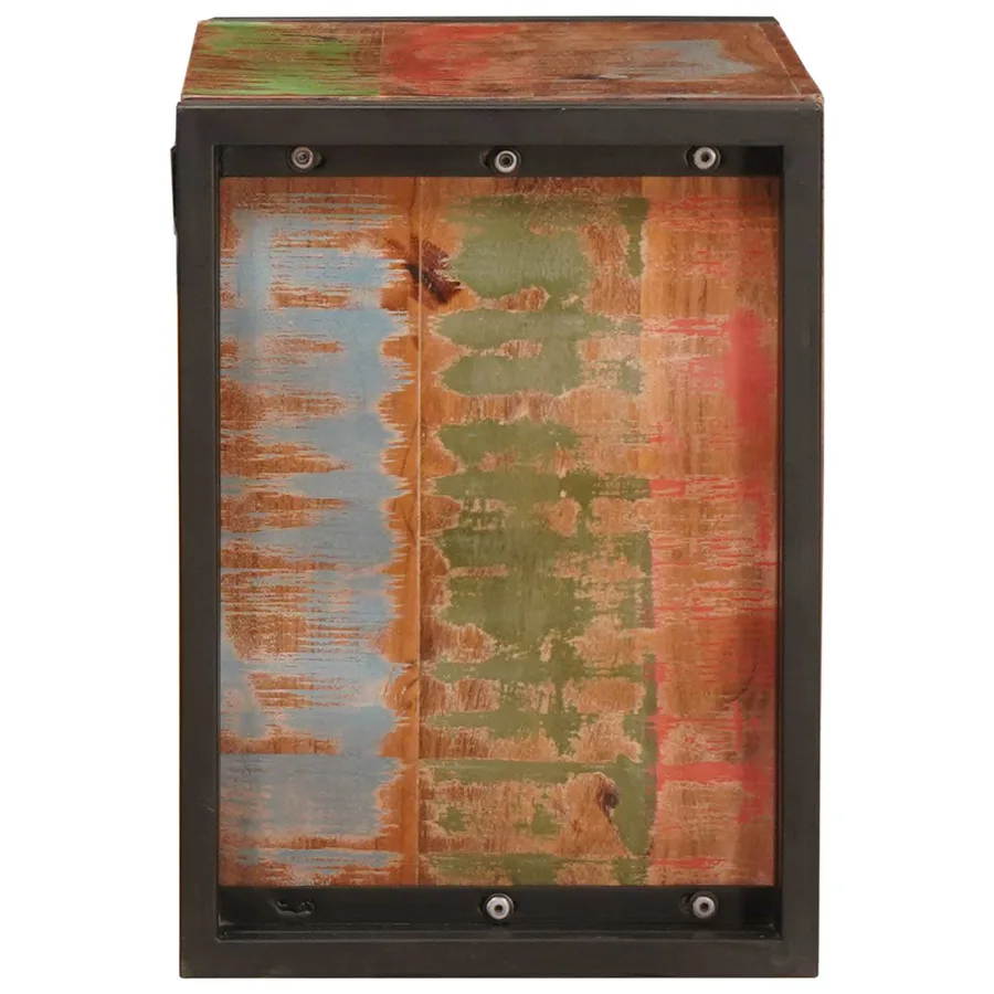 Étagère à vin Marron 60 x 45 x 33 cm Bois récupéré massif - 5