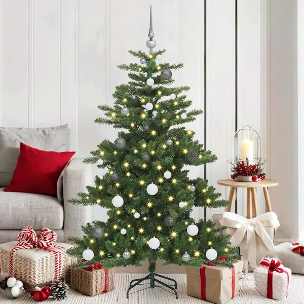 Sapin de Noël Artificiel à Branches Articulées Vert 150 cm